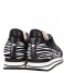 Fred de la Bretoniere  Sneaker Zebra Printed black